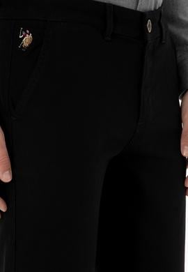 Erkek Siyah Kanvas Pantolon - 50311606213