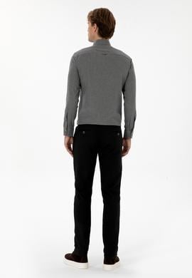 Erkek Siyah Kanvas Pantolon - 50311606213