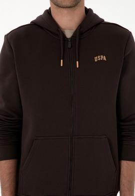 Erkek Regular Fit Koyu Kahverengi Şardonlu Örme Hırka - 50313755110