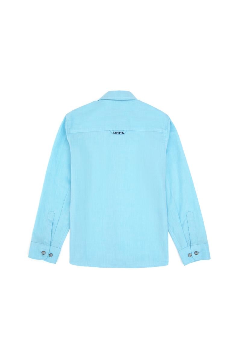 Erkek Çocuk Aqua Uzun Kollu Basic Gömlek - 50298017047