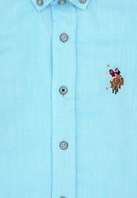 Erkek Çocuk Aqua Uzun Kollu Basic Gömlek - 50298017047