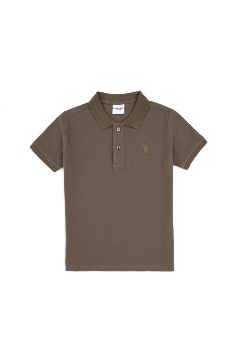 Erkek Çocuk Vizon Basic Tişört