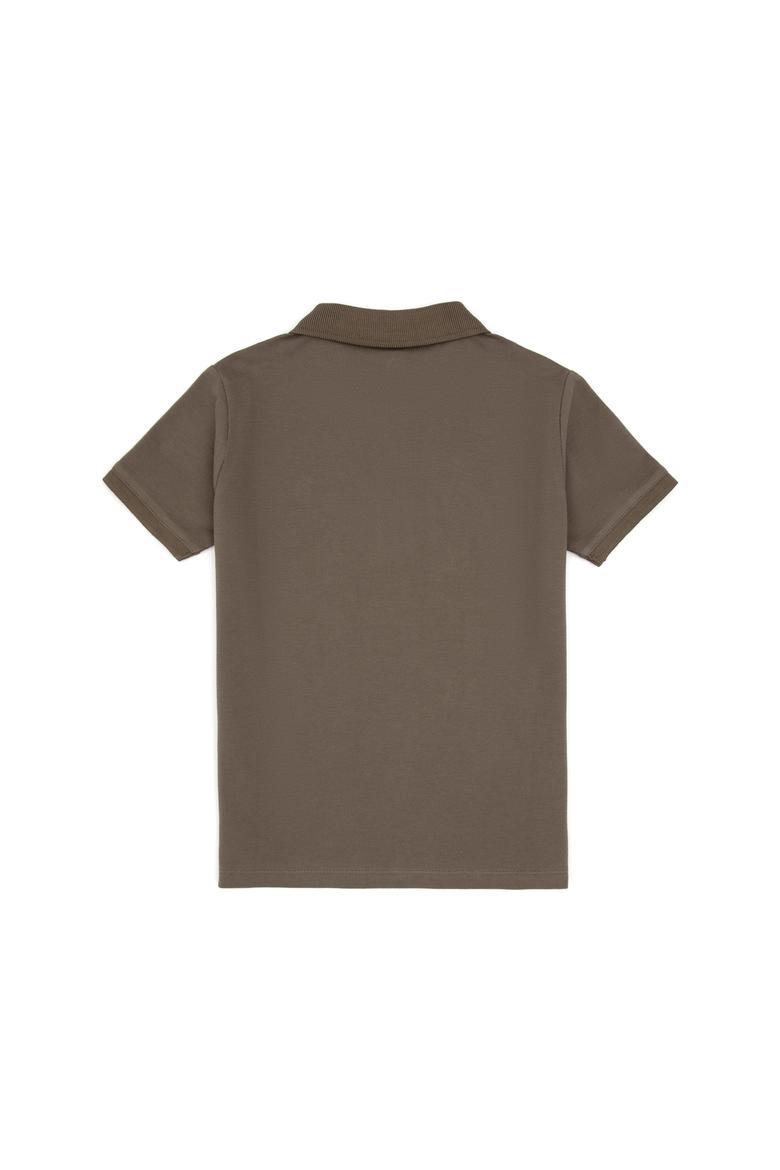 Erkek Çocuk Vizon Basic Tişört - 50298049342