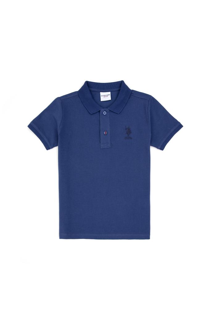 Erkek Çocuk Açık Lacivert Basic Tişört