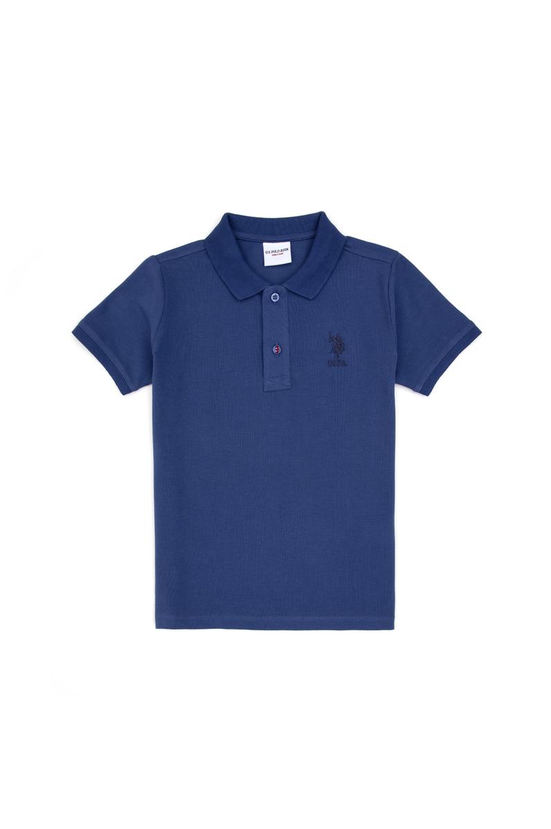 Erkek Çocuk Açık Lacivert Basic Tişört