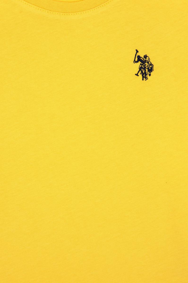 Erkek Çocuk Sarı Basic Tişört
