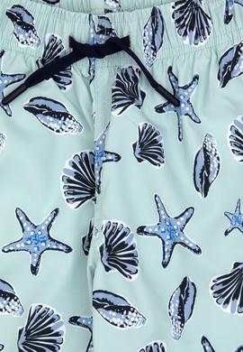 Erkek Çocuk Su Yeşili Deniz Şortu - 50301285002