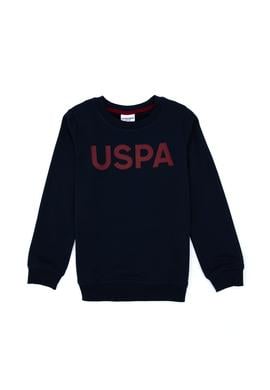Erkek Çocuk Lacivert Basic Bisiklet Yaka Sweatshirt - 50307801021