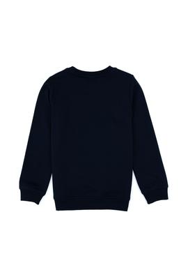 Erkek Çocuk Lacivert Basic Bisiklet Yaka Sweatshirt - 50307801021