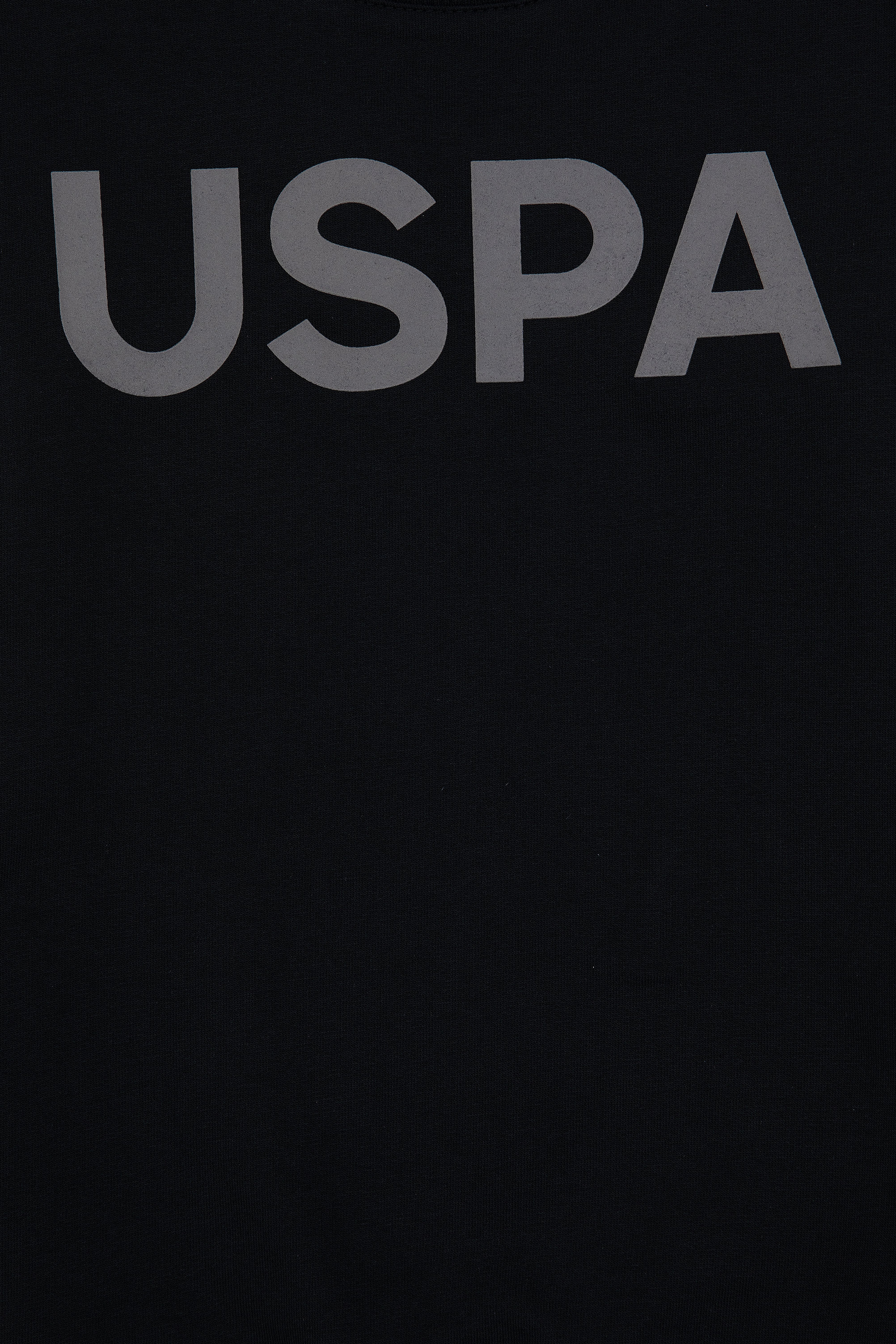 Erkek Çocuk Siyah Basic Bisiklet Yaka Sweatshirt - Image 3