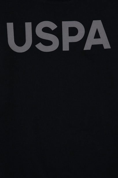 Erkek Çocuk Siyah Basic Bisiklet Yaka Sweatshirt