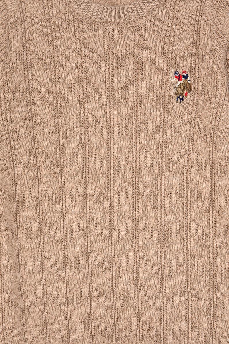 Erkek Çocuk Kum Melanj Basic Kazak