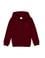 Erkek Çocuk Bordo Basic Kapüşonlu Sweatshirt