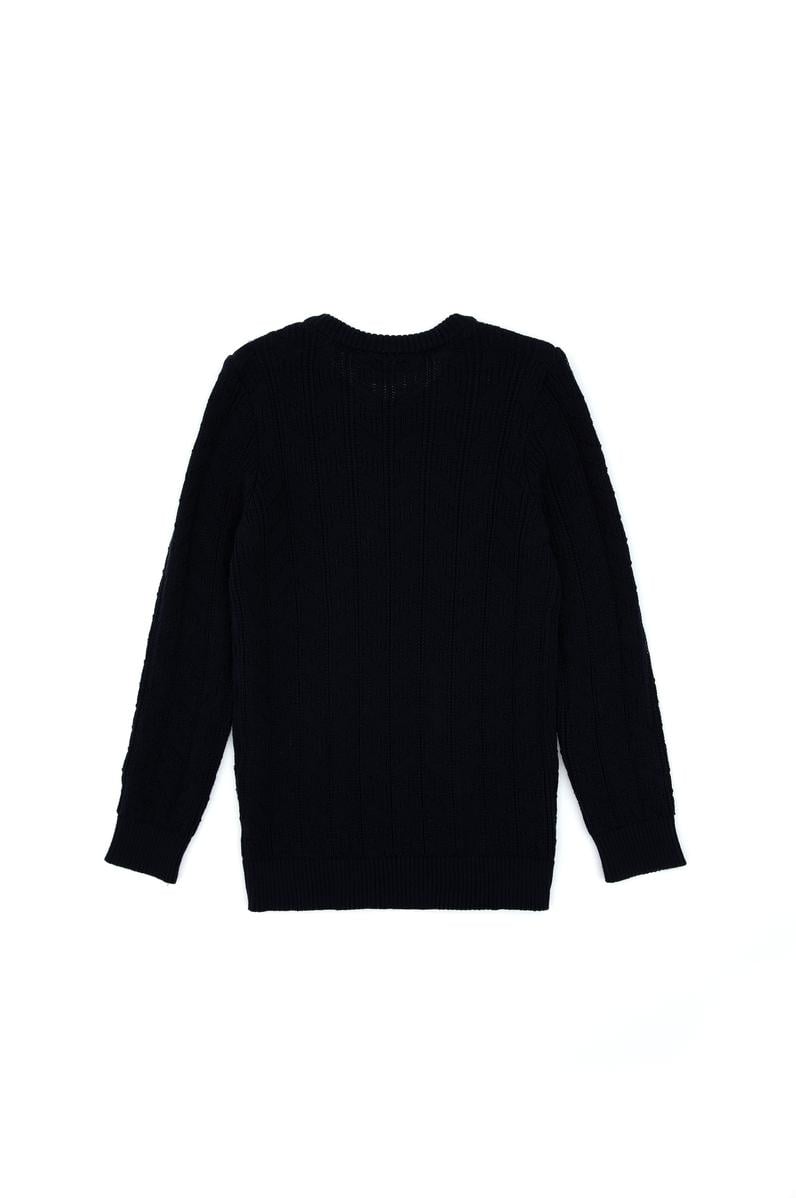 Erkek Çocuk Lacivert Basic Kazak