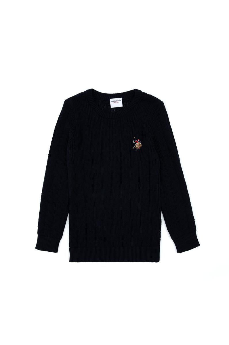 Erkek Çocuk Lacivert Basic Kazak