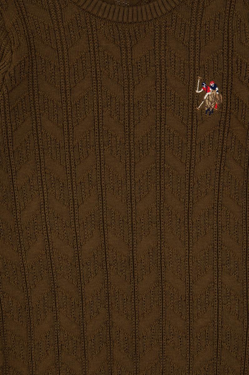 Erkek Çocuk Haki Basic Kazak