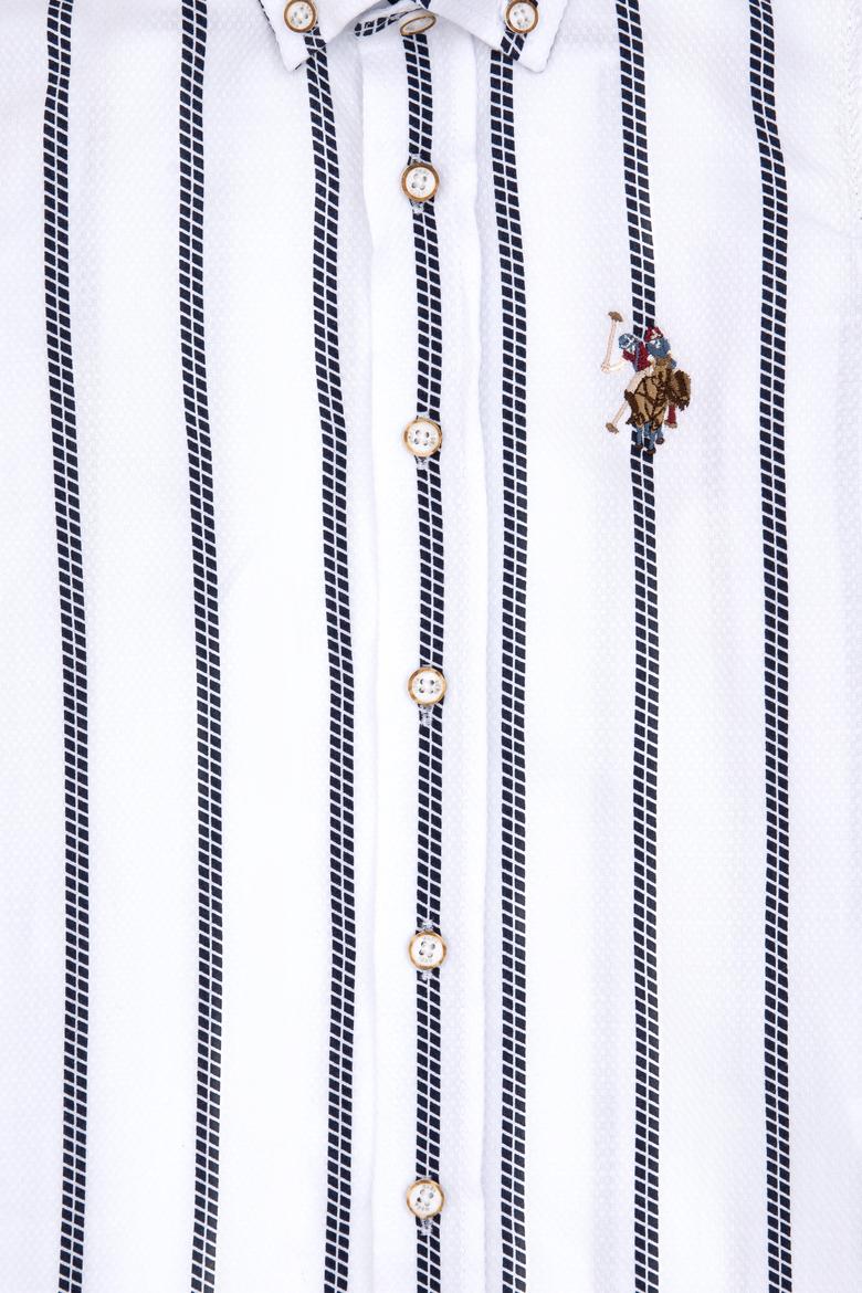 Erkek Çocuk Lacivert Uzun Kollu Gömlek - 50312092008