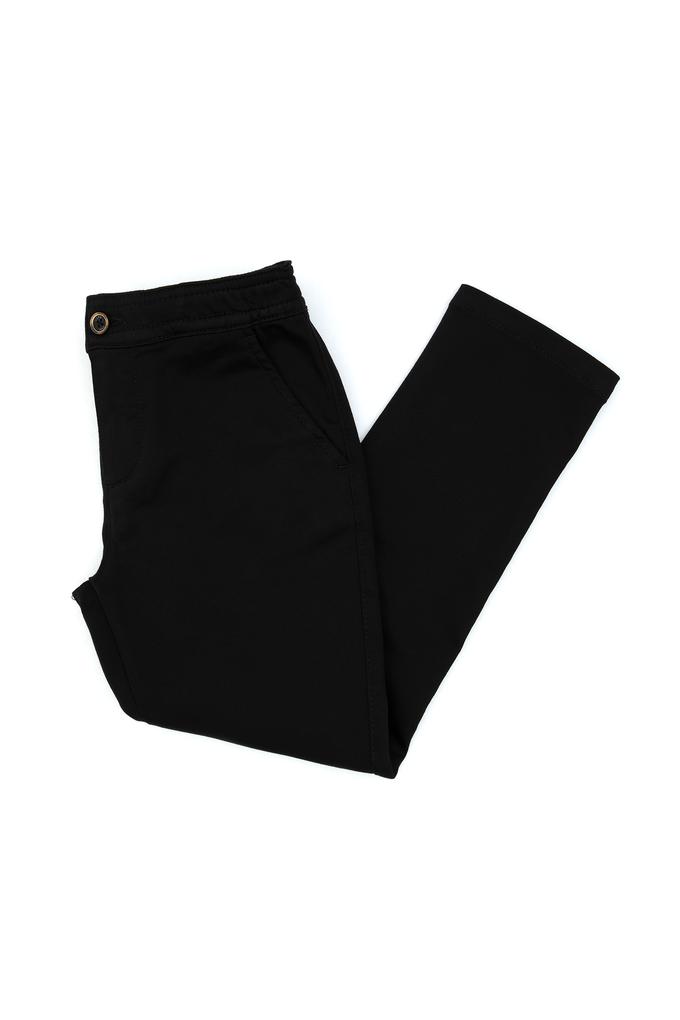 Erkek Çocuk Siyah Kanvas Pantolon