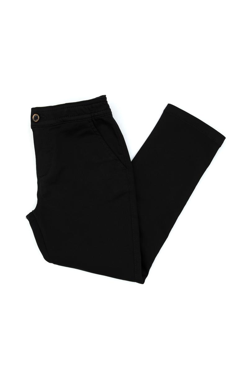 Erkek Çocuk Siyah Kanvas Pantolon