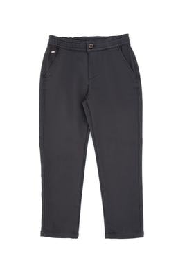 Erkek Çocuk Gri Kanvas Pantolon - 50311576034