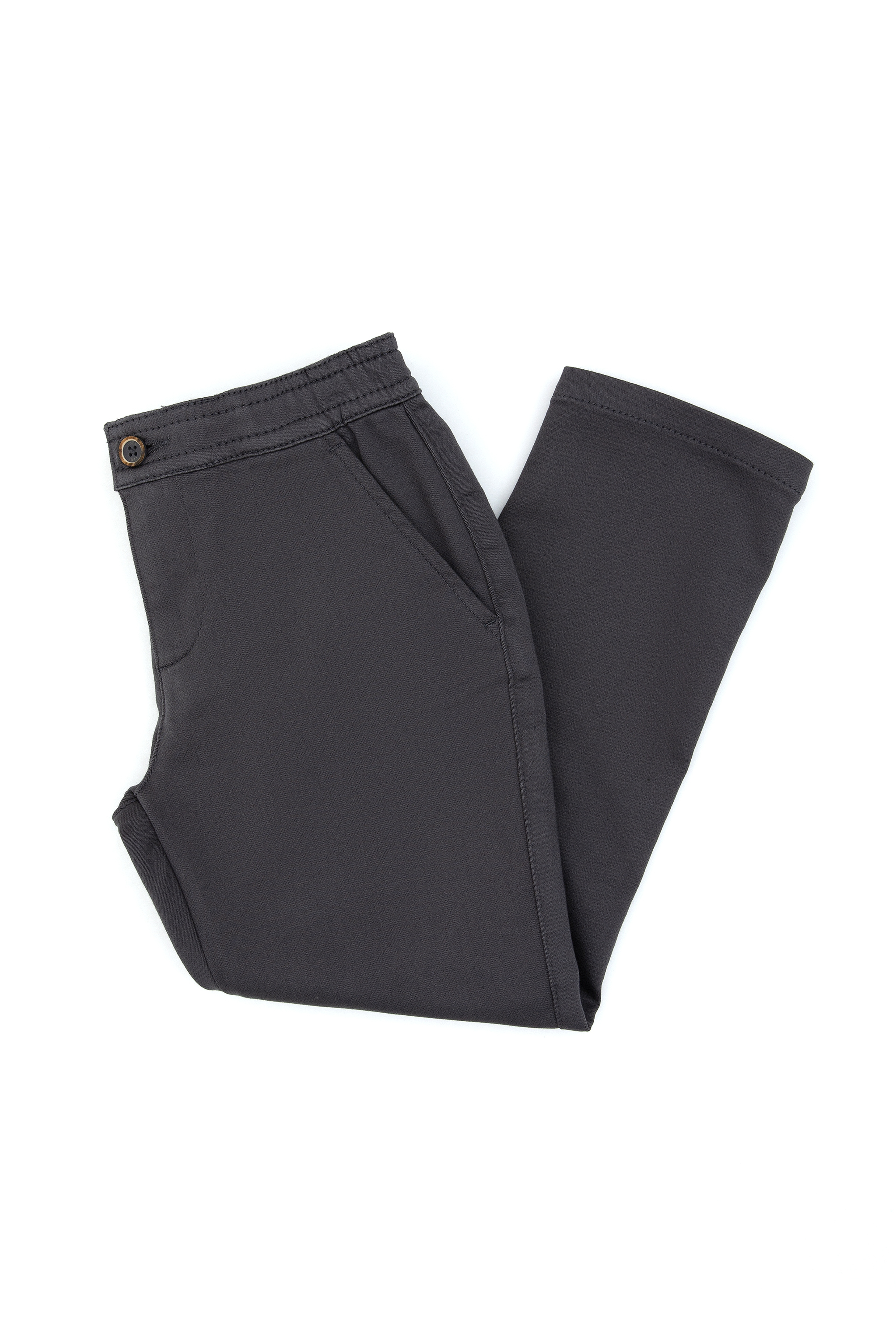 Erkek Çocuk Gri Kanvas Pantolon - Image 1