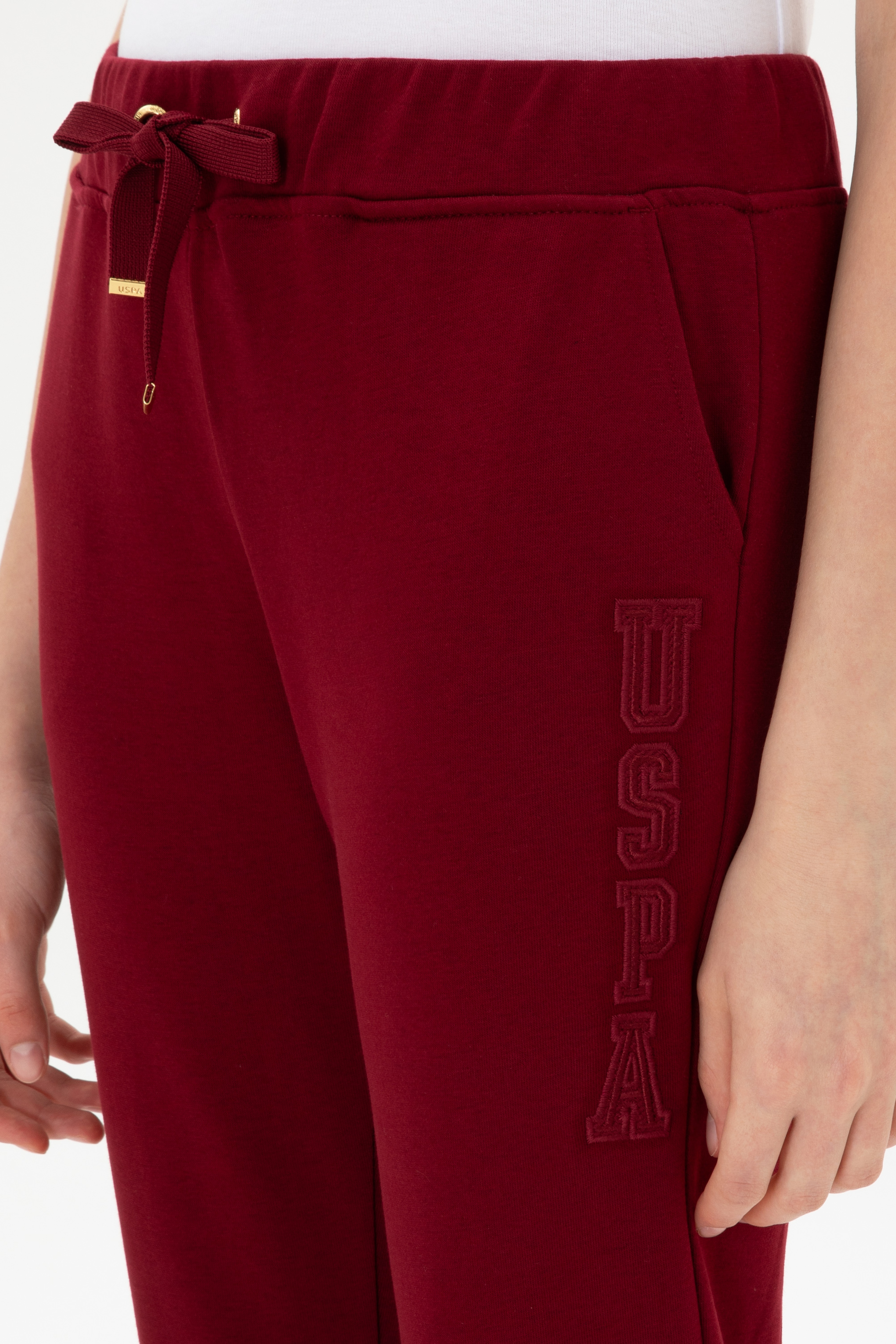Kadın Bordo Jogger Eşofman Altı - Image 5