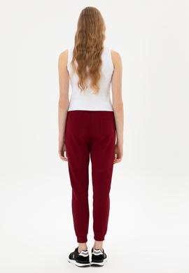 Kadın Bordo Jogger Eşofman Altı - 50307759033
