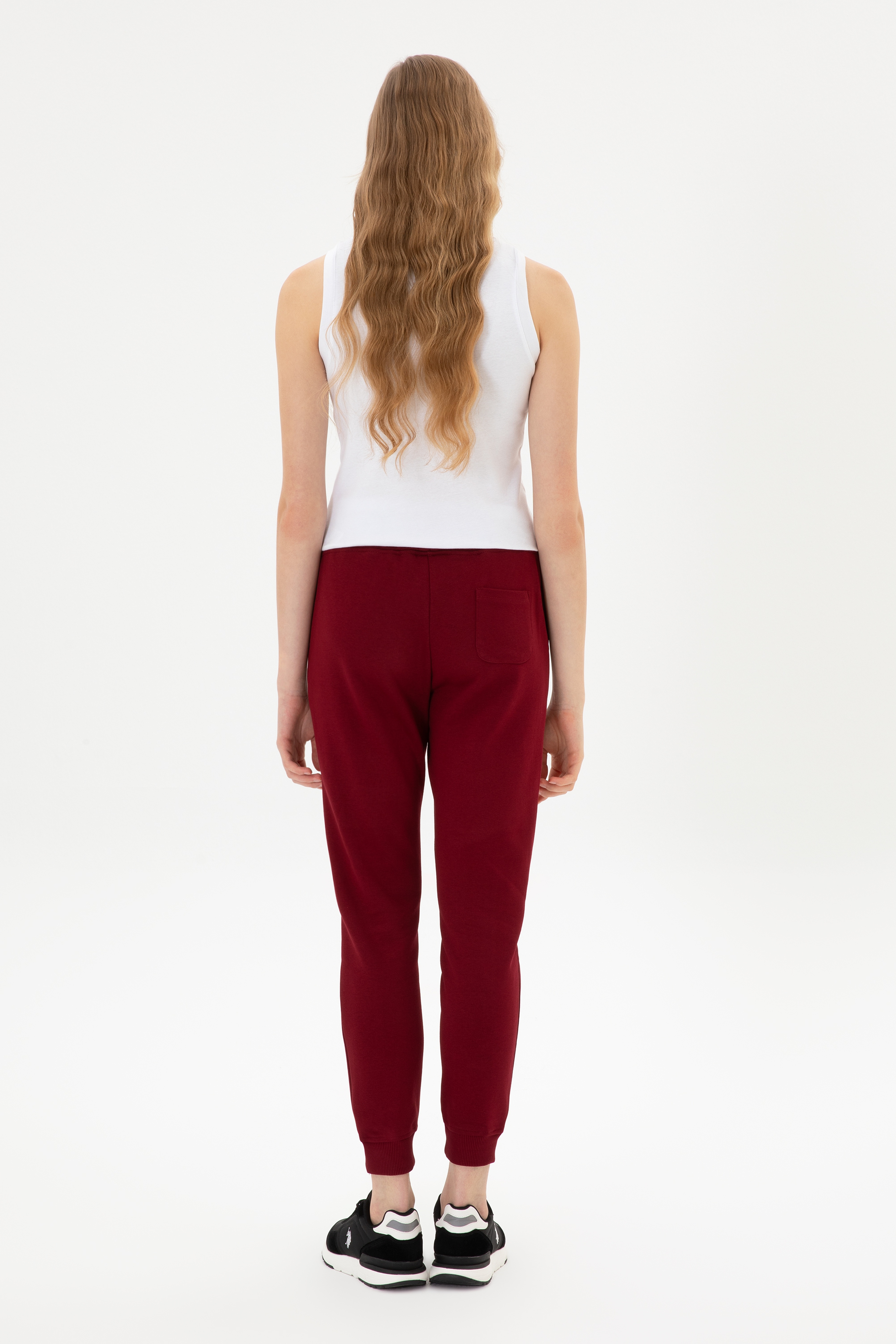 Kadın Bordo Jogger Eşofman Altı