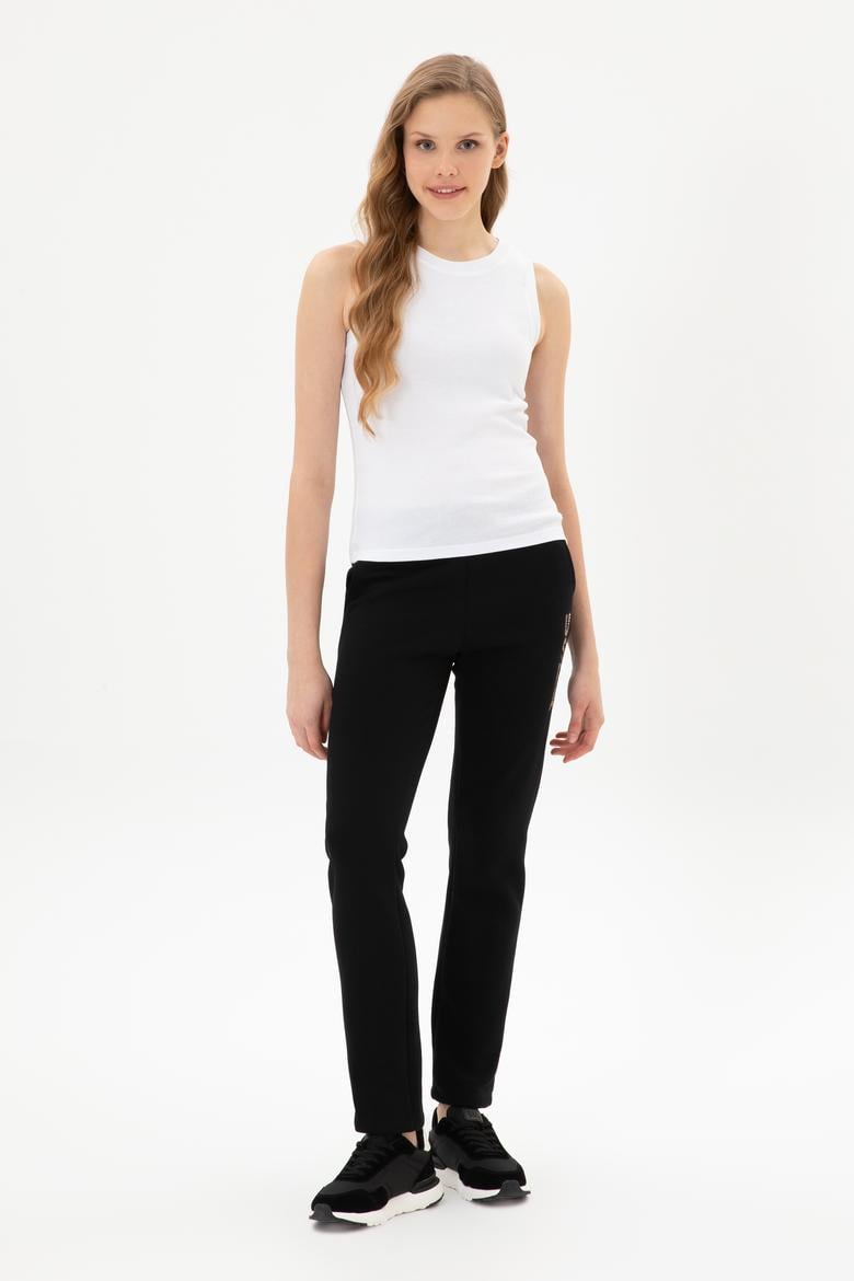 Kadın Siyah Eşofman Altı