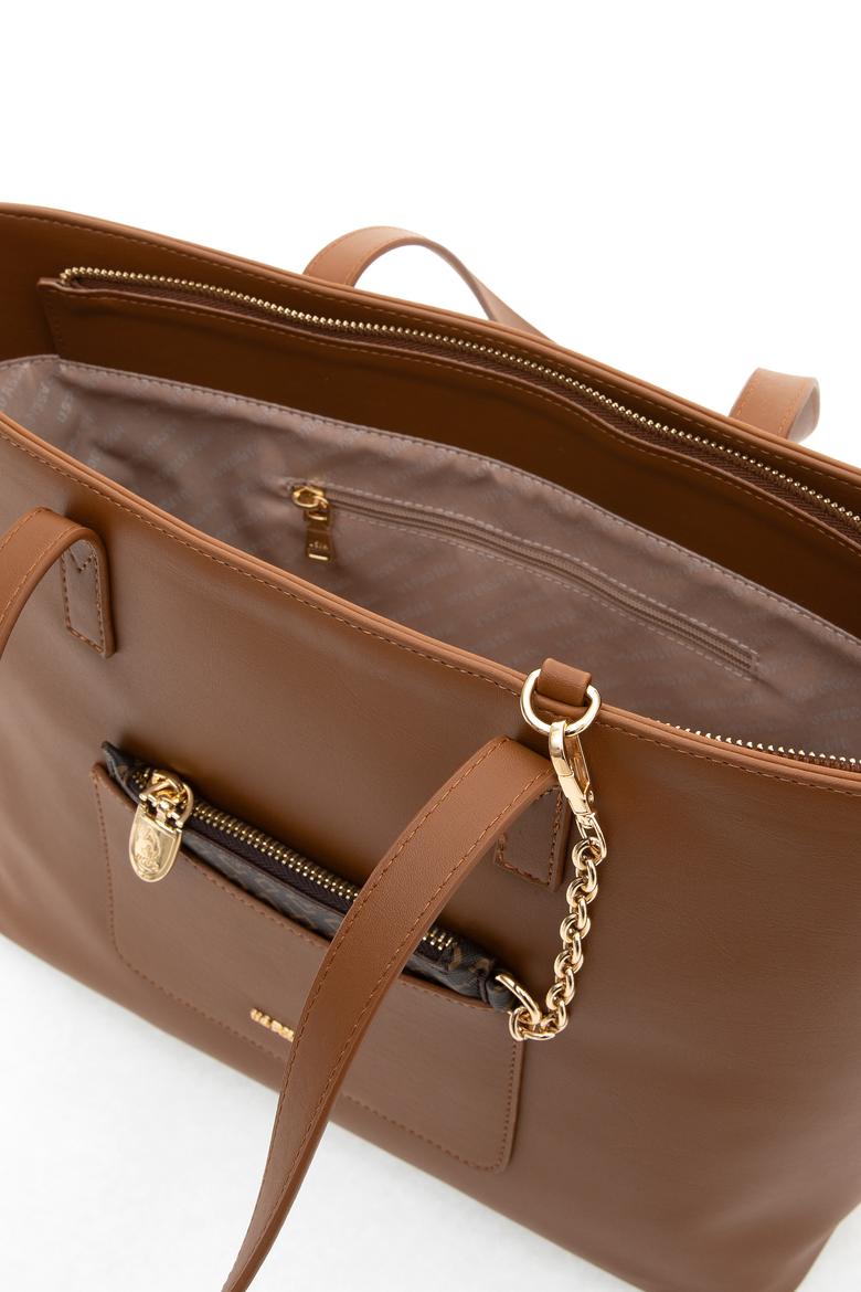 Kadın Kahverengi Cüzdan Aparatlı Kol Çantası - 50315086003