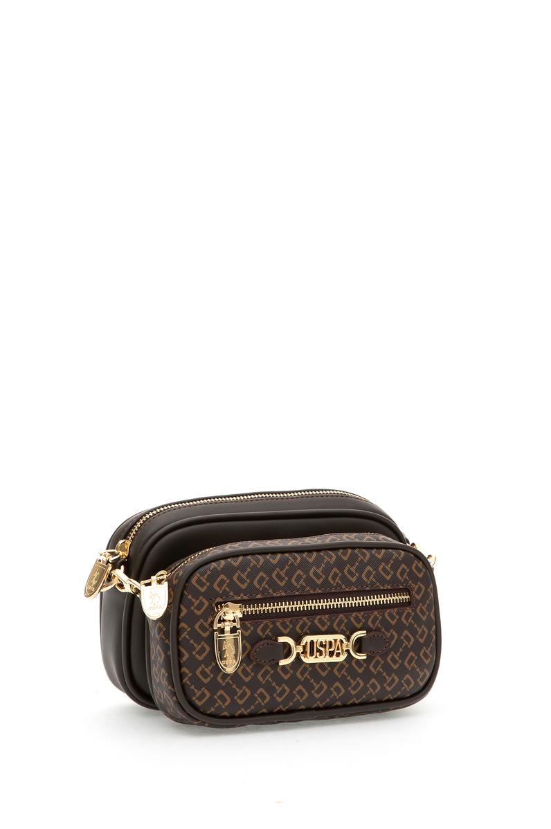 Kadın Kahverengi 2'li Çapraz Çanta