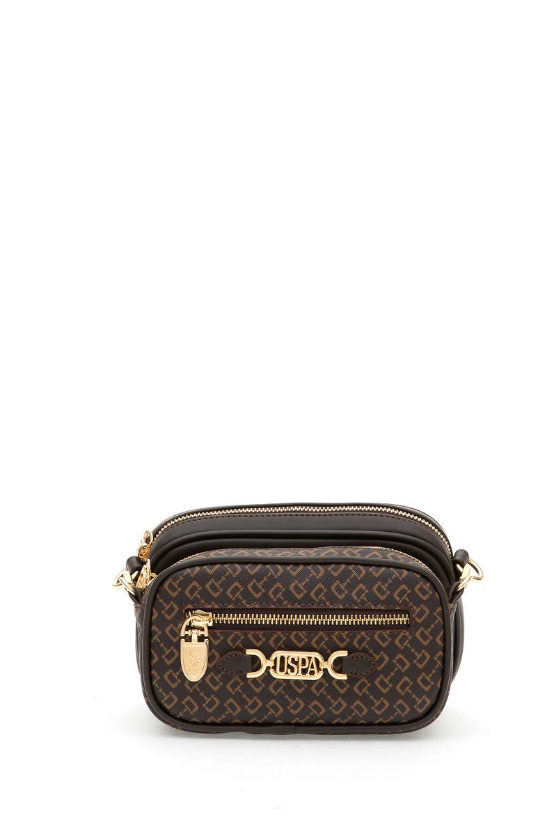 Kadın Kahverengi 2'li Çapraz Çanta