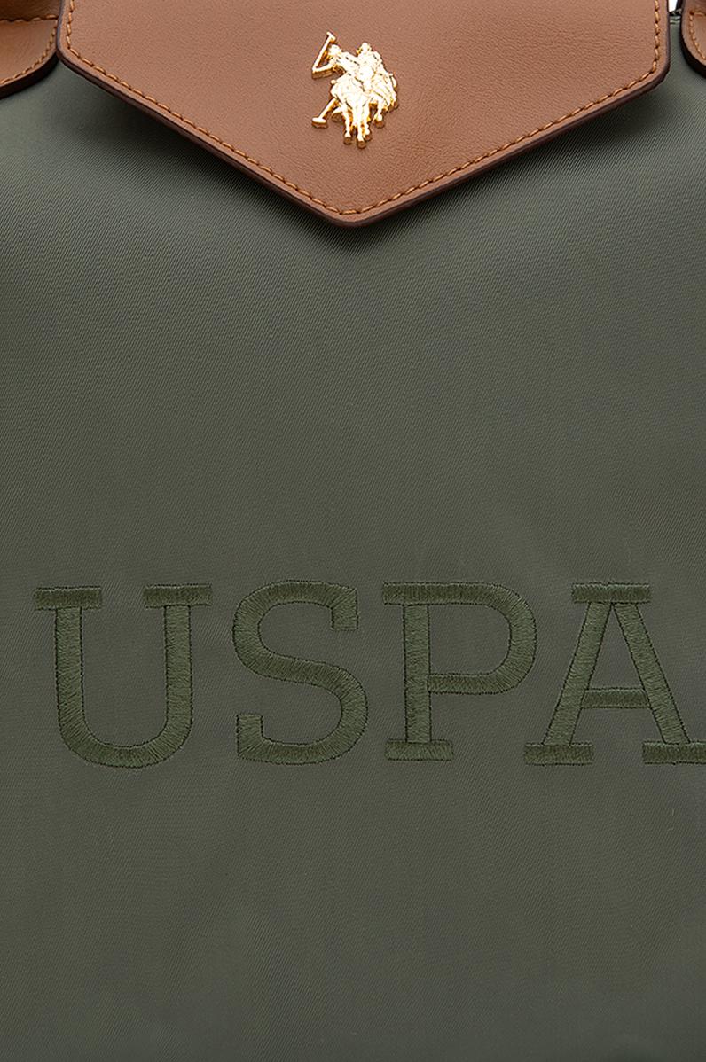 Kadın Haki Kapitone Kol Çantası