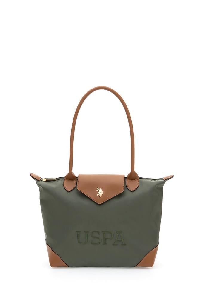 Kadın Haki Kapitone Kol Çantası