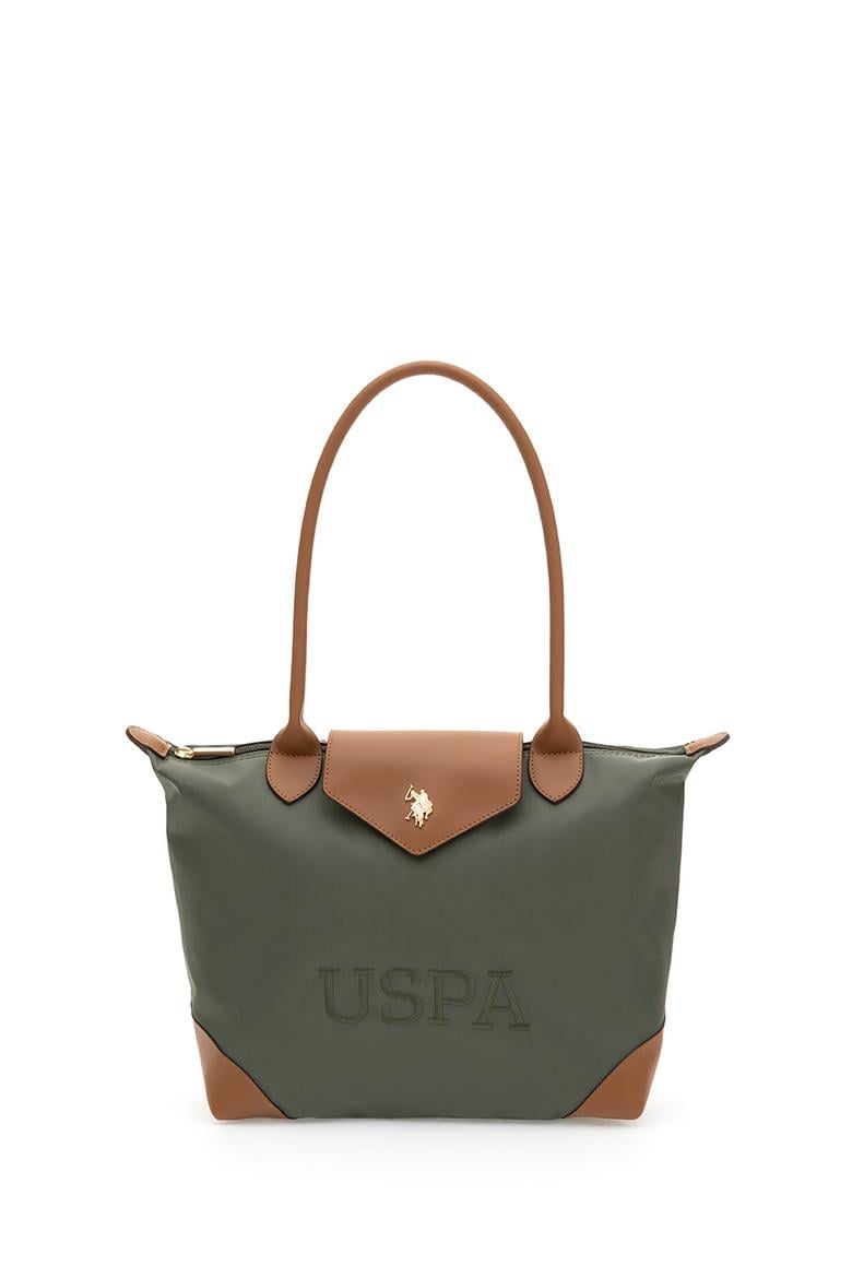 Kadın Haki Kapitone Kol Çantası