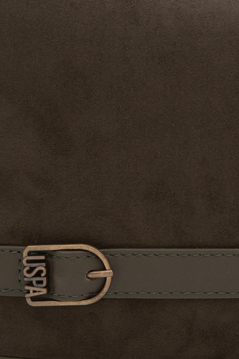 Kadın Haki Süet Kol Çantası - 50315198003