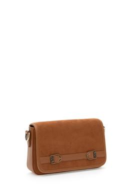 Kadın Taba Süet Çapraz Çanta - 50315195002