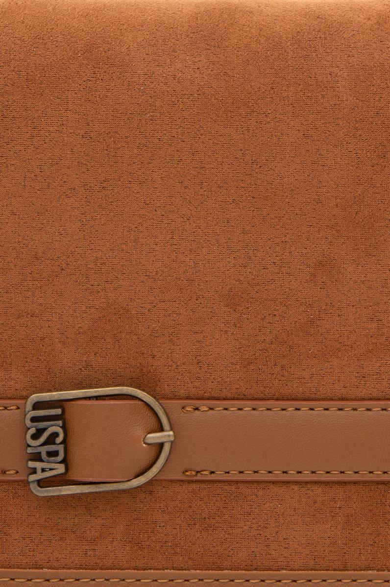 Kadın Taba Süet Çapraz Çanta