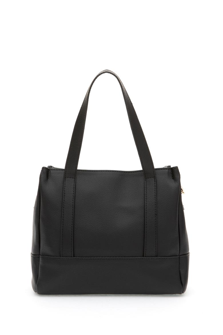 Kadın Siyah Çıkarılabilir Askılı Kol Çantası - 50317775001