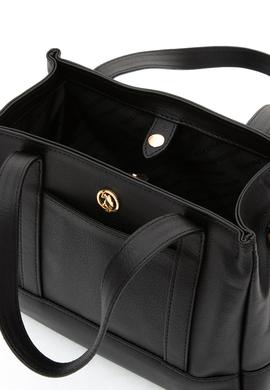 Kadın Siyah Çıkarılabilir Askılı Kol Çantası - 50317775001