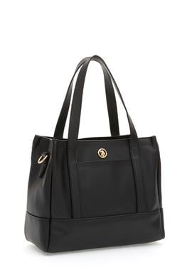 Kadın Siyah Çıkarılabilir Askılı Kol Çantası - 50317775001