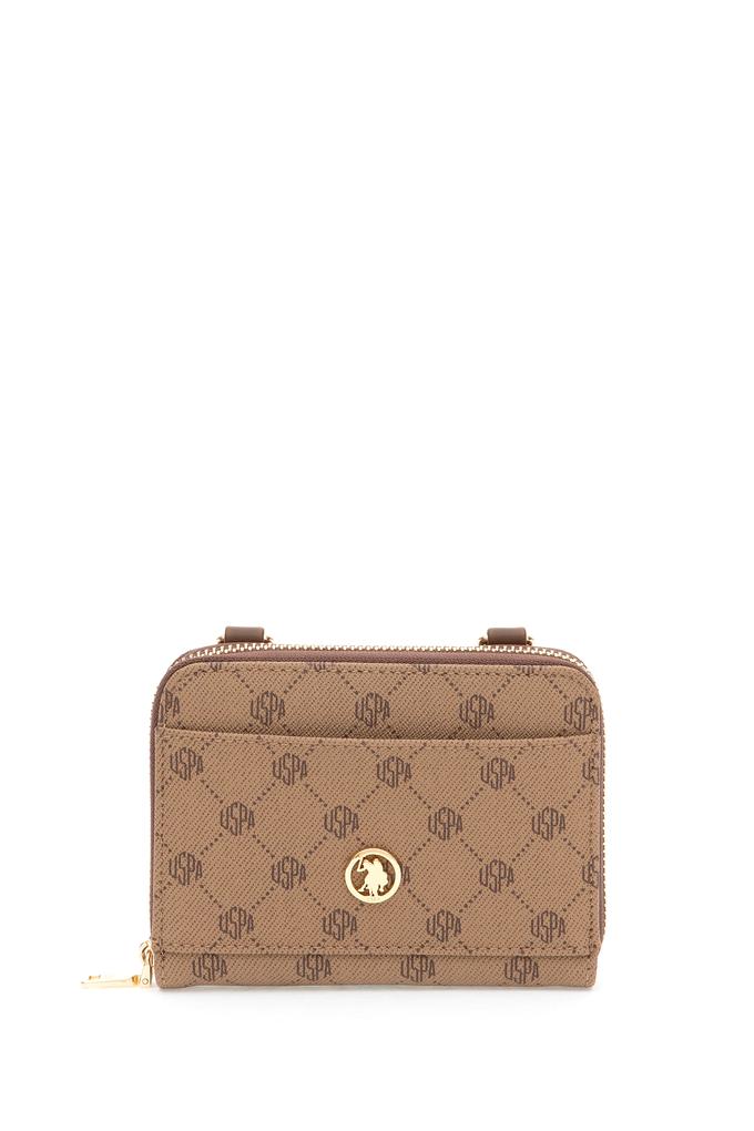 Kadın Koyu Bej Zincir Askılı Çapraz Çanta