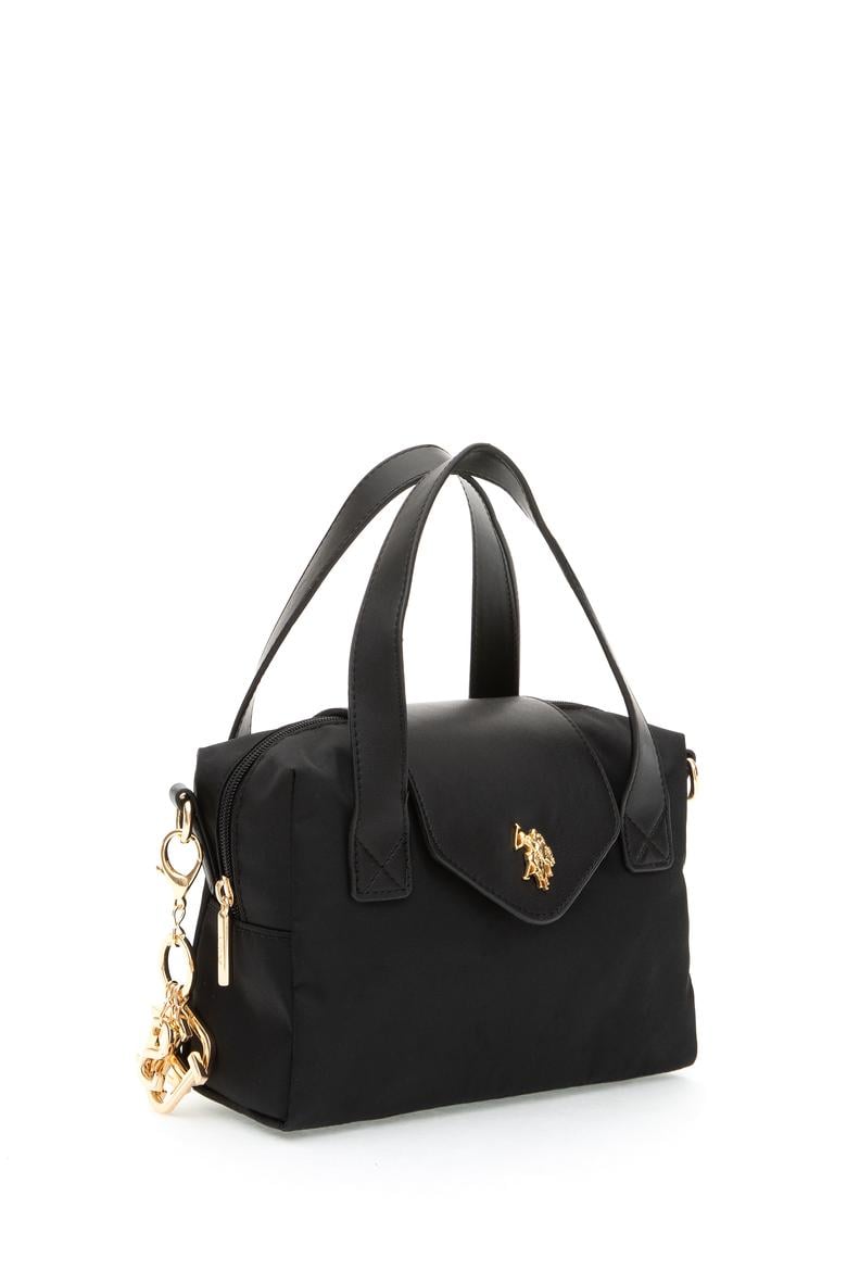 Kadın Siyah Kapitone Çapraz Çanta - 50317772001