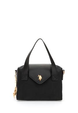 Kadın Siyah Kapitone Çapraz Çanta - 50317772001