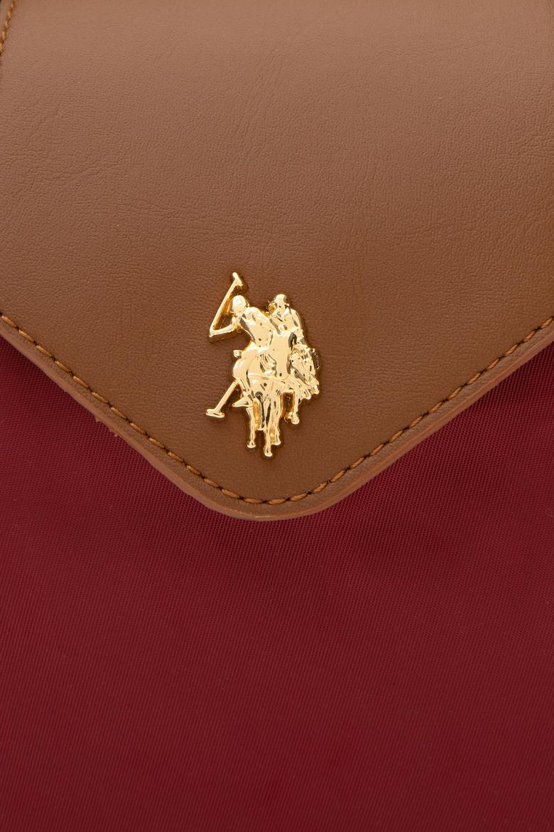 Kadın Bordo Kapitone Çapraz Çanta - 50317772002