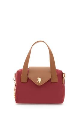 Kadın Bordo Kapitone Çapraz Çanta - 50317772002