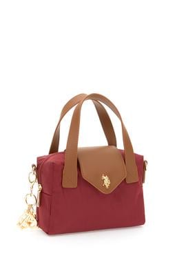 Kadın Bordo Kapitone Çapraz Çanta - 50317772002