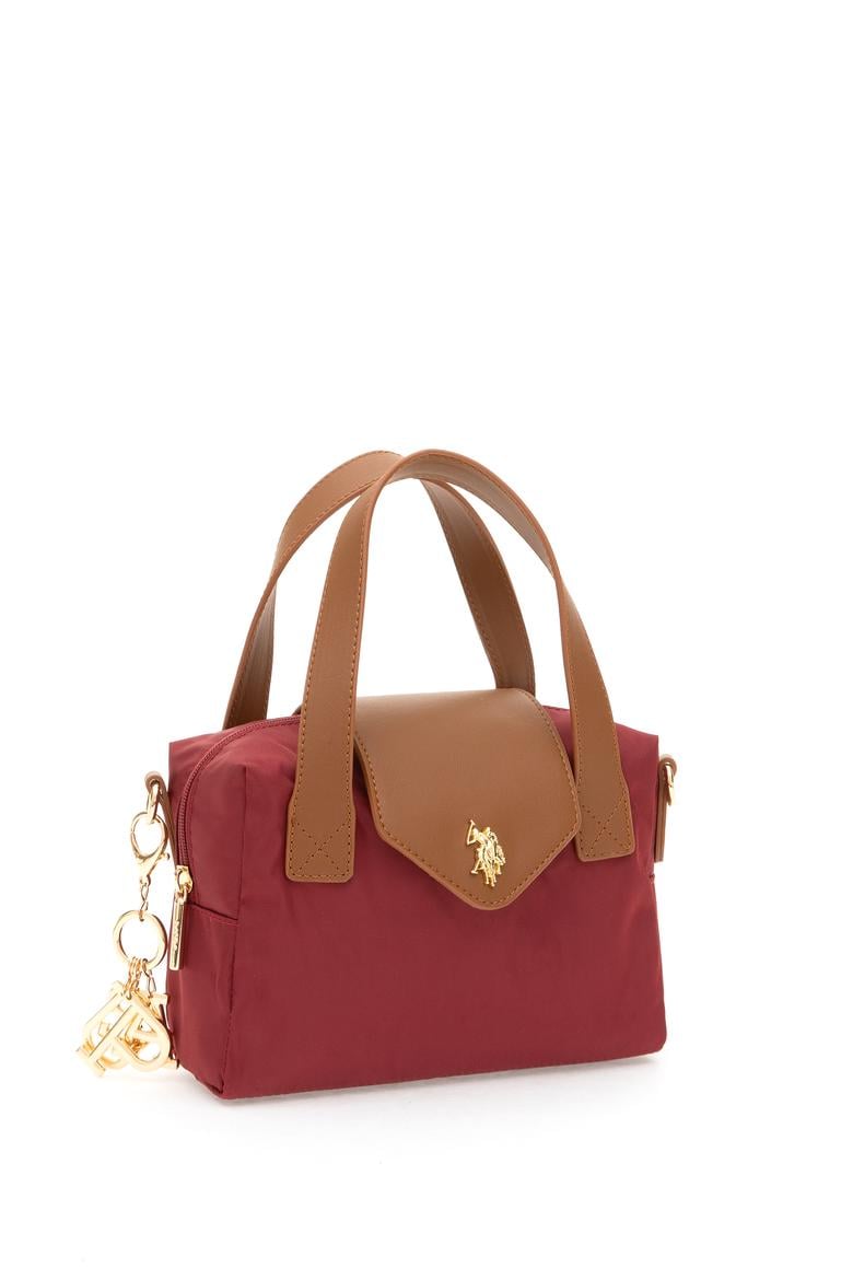 Kadın Bordo Kapitone Çapraz Çanta - 50317772002