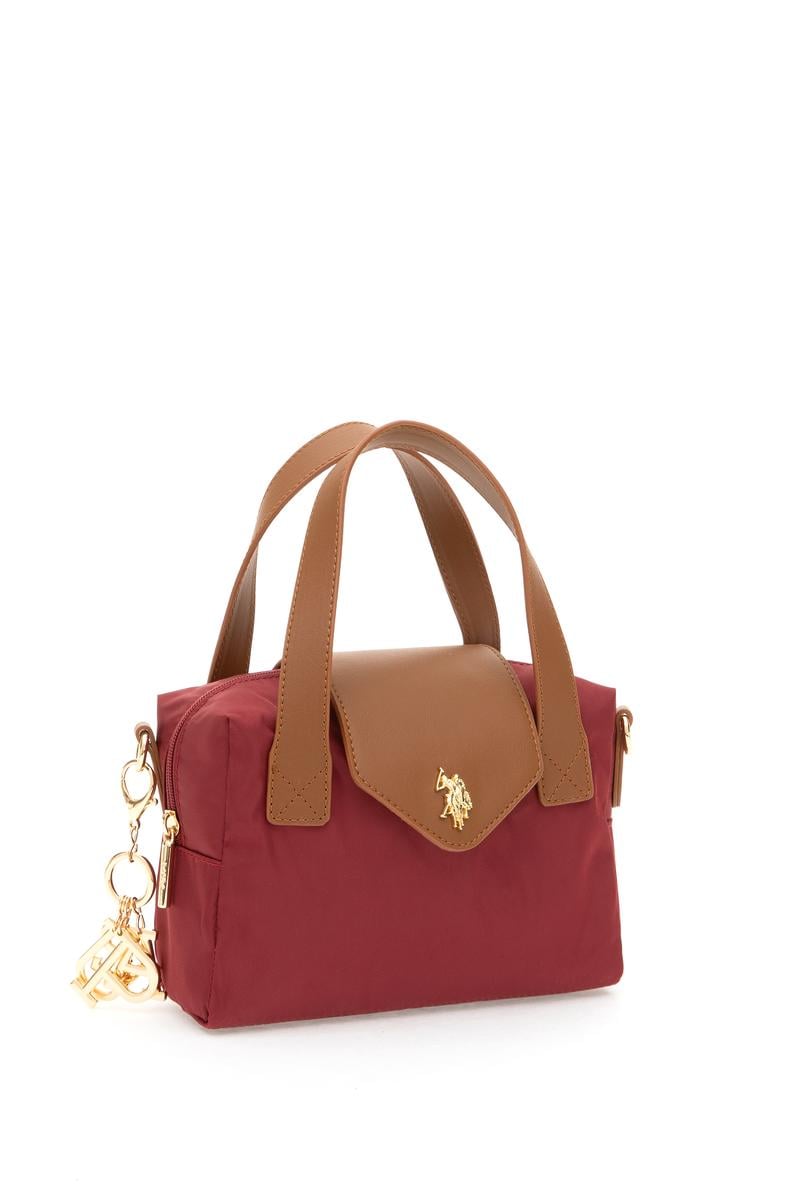 Kadın Bordo Kapitone Çapraz Çanta