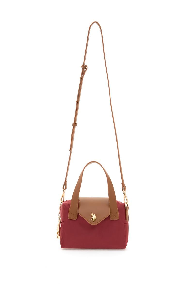 Kadın Bordo Kapitone Çapraz Çanta - 50317772002